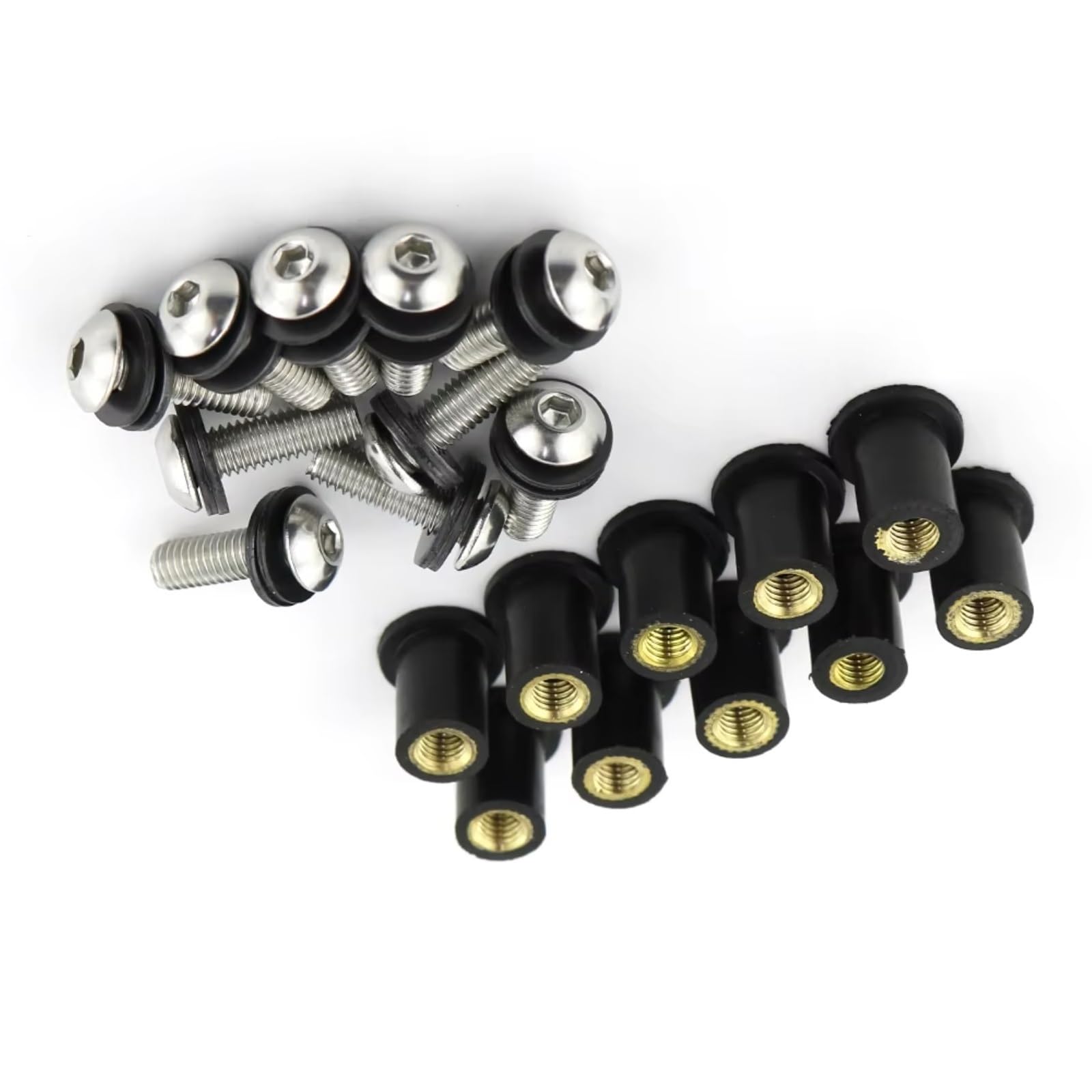 KANGBOZ Kompatibel Mit Suzuki Für Hayabusa Für GSX1300R 1999-2019 Motorradschrauben Verkleidungsverkleidung Windschutzscheibe Schrauben Kit-Nuss-Clips Motorrad Schraubenset KANGBOZ Kompatibel Mit Suzuki Für Hayabusa Für GSX1300R 1999-2019 Motorradschrauben Verkleidungsverkleidung Windschutzscheibe Schrauben Kit-Nuss-Clips Motorrad Schraubenset von KANGBOZ