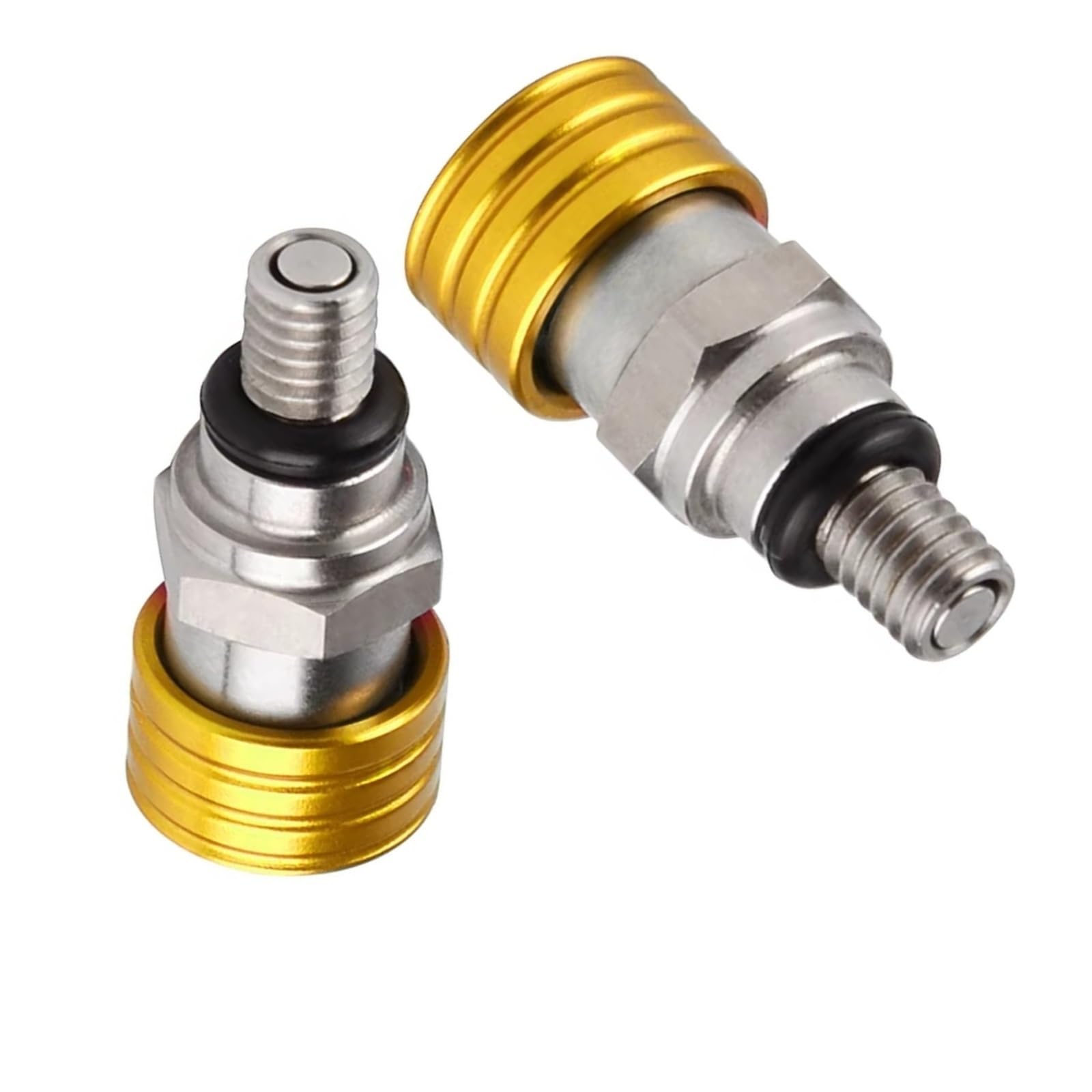 KANGBOZ Kompatibel Mit Suzuki Für RM250 1989–2008 Für RMX450Z 2010 Für RMZ450 2005–2014 Motorrad-Verkleidungsschraubensatz Gabel-Entlüftungsventilschraube Motorrad Schraubenset(Yellow) von KANGBOZ