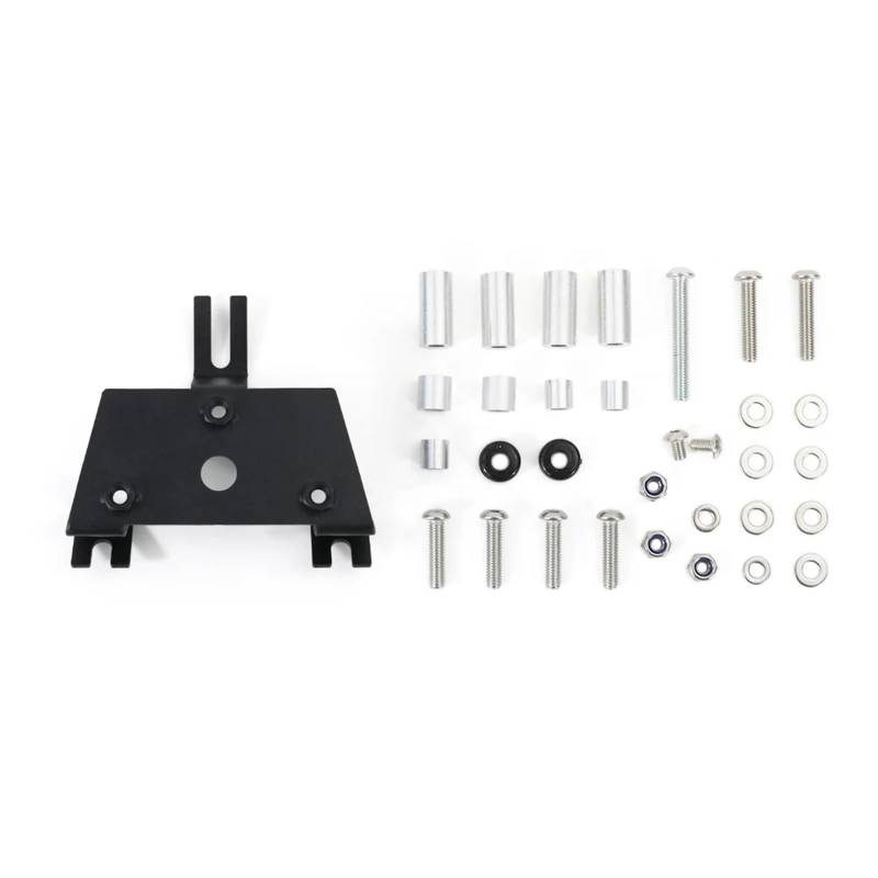 KANGBOZ Kompatibel Mit Trident Für 660 2021 2022 2023 2024 Motorrad-Heckschürze, Kotflügel-Eliminierungs-Kit, Kennzeichenhalter-Licht Motorrad-kennzeichenhalter von KANGBOZ