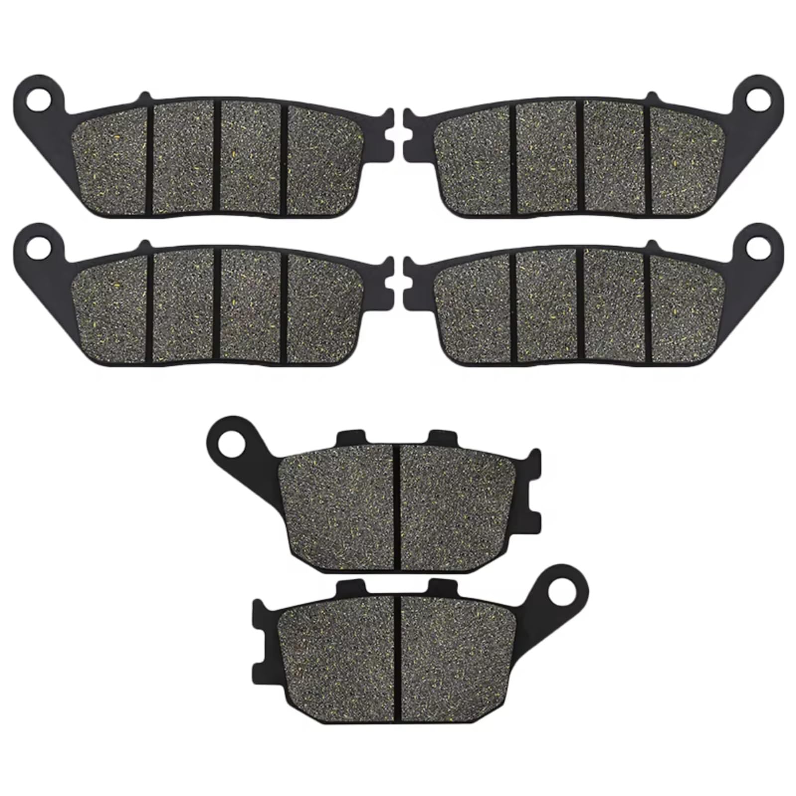 KANGBOZ Kompatibel Mit VTX 1300 C/R/S/T 2003 2004 2005 2006 2007 2008 2009 2010 2011 2012 2013 Motorrad Vorne Hinten Bremsbelag Scheibenbremsbeläge Motorrad Bremsbeläge(Front and Rear) von KANGBOZ