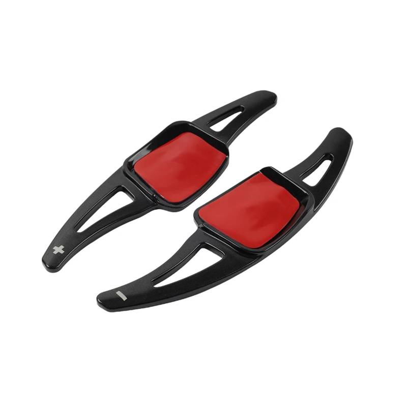 KANGBOZ Kompatibel Mit VW Für C-Trek Für Tharu Für Touran 2017–2020 Für Sharan 2018–2020 Auto-Lenkrad-Controller Paddle Shift Shifter-Verlängerung Auto Schaltwippen(Black) von KANGBOZ