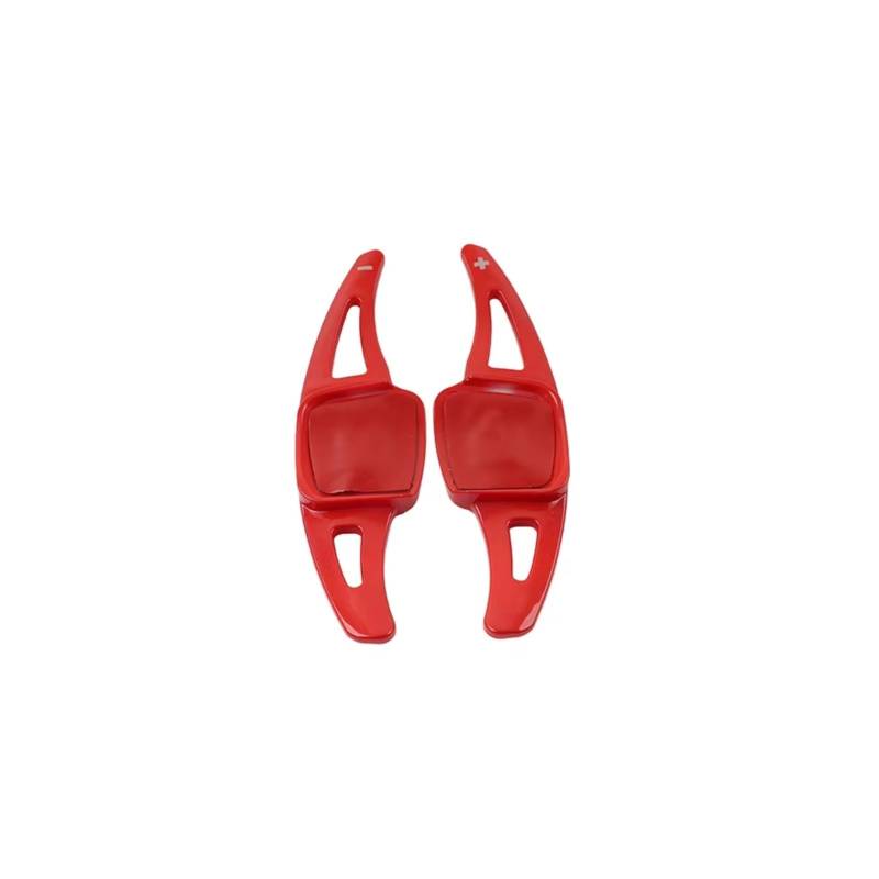 KANGBOZ Kompatibel Mit VW Für Golf Für MK8 Für GTD Für GTE 2022 2023 Auto-Lenkrad-Controller Paddle Shift Shifter Extension Car Universal Picks Auto Schaltwippen(Red) von KANGBOZ
