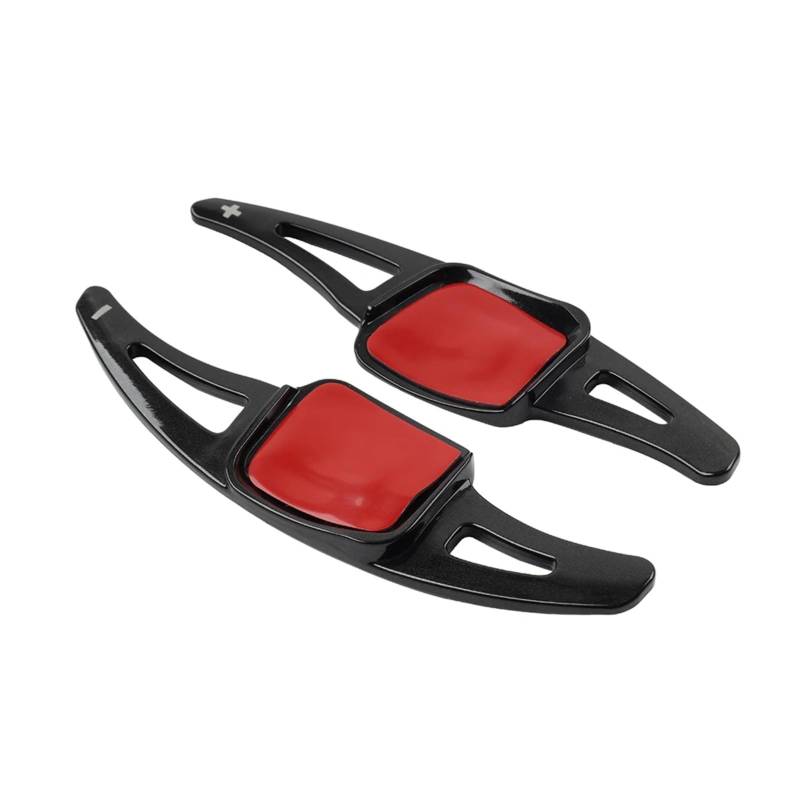 KANGBOZ Kompatibel Mit VW Für J&etta GLI Facelift 2022 2023 Für Phideon 2016 2017 2018 2019 2020 Auto-Lenkrad-Schaltwippen-Verlängerungsteile Auto Schaltwippen(Black) von KANGBOZ