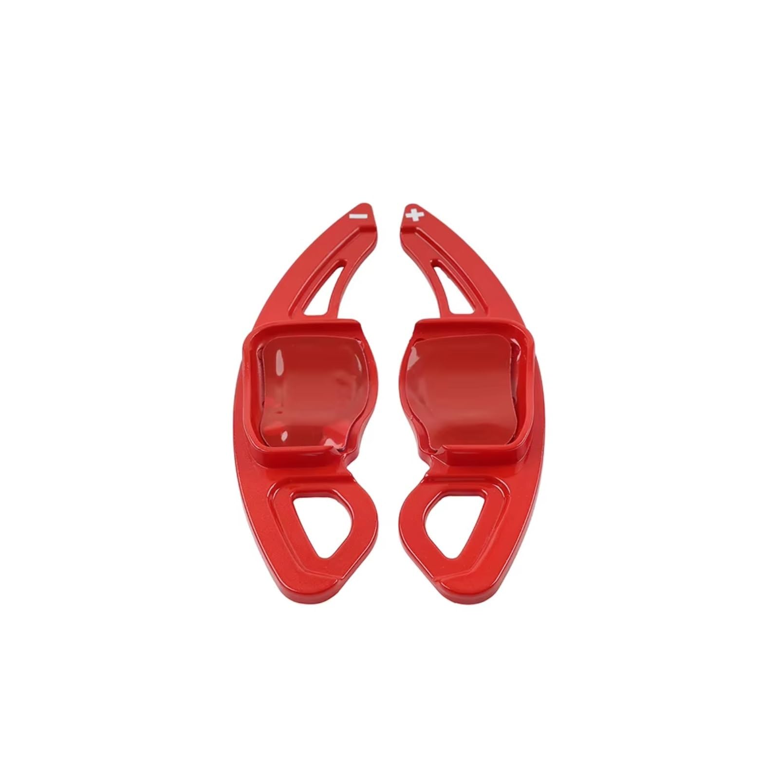 KANGBOZ Kompatibel Mit VW Für Touareg 2011–2016 Für CC 2008–2017 Verlängerungs-Schaltabdeckung Auto-Lenkrad-Schaltwippen-Verlängerung Upgrade des Autoinnenraums Auto Schaltwippen(Red) von KANGBOZ