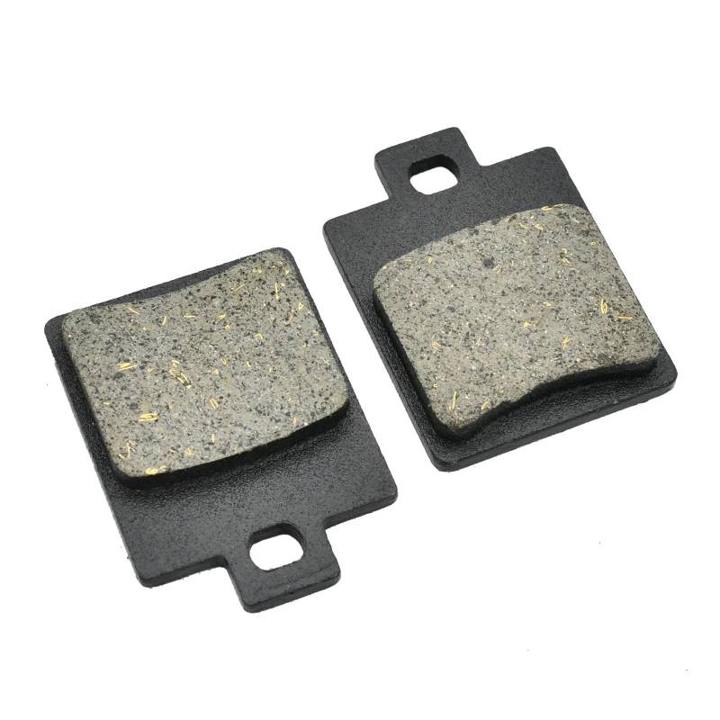 KANGBOZ Kompatibel Mit Vespa Für ET4 125 1996 1997 1998 1999 Für LXV 50 2007 2008 2009 Für S 150 Sport 4T 2011 2012 1 Paar Motorrad-Vorderbremsbeläge Motorrad Bremsbeläge von KANGBOZ