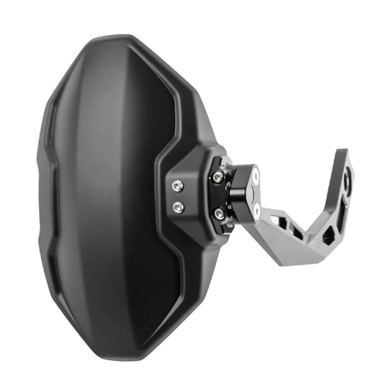KANGBOZ Kompatibel Mit X-ADV750 2017-2024 Für Forza750 2021-2024 Roller Hinteres Schutzblechrad Für Spritzschutz Kotflügel Kennzeichenrahmen Zubehör Motorrad-kennzeichenhalter(Black (Not Holder)) von KANGBOZ