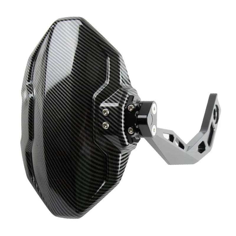 KANGBOZ Kompatibel Mit X-ADV750 2017-2024 Für Forza750 2021-2024 Roller Hinteres Schutzblechrad Für Spritzschutz Kotflügel Kennzeichenrahmen Zubehör Motorrad-kennzeichenhalter(Carbon (Not Holder)) von KANGBOZ