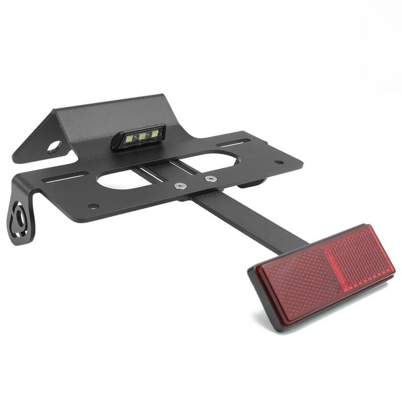 KANGBOZ Kompatibel Mit XJ6 Für Diversion Für N Für F 2009-2016 Kennzeichenrahmenhalter Halterung Heckklappe Kotflügelabweiser Kennzeichen Motorrad-kennzeichenhalter(with Reflector) von KANGBOZ