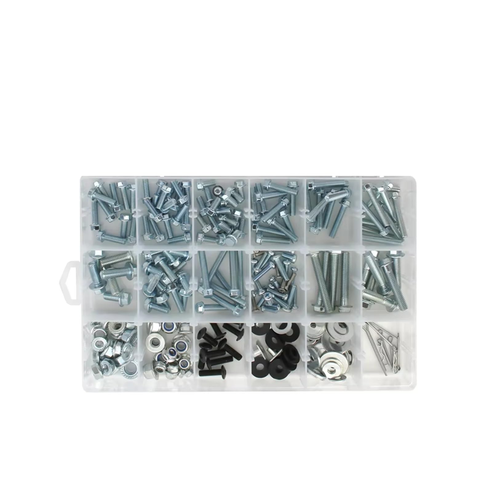 KANGBOZ Kompatibel Mit XR100R 1985-2005 Für XR200R 1986-2002 Für XR230R 1985-2005 Motorradzubehör Verkleidungsbolzen-Schraubensatz Motorrad Schraubenset(250 PCS) von KANGBOZ