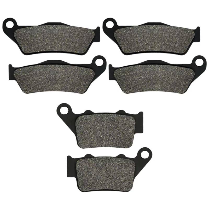 KANGBOZ Kompatibel Mit XT 660 ZA Für Tenere ABS 2011 2012 2013 2014 2015 2016 Bremsbeläge Hinten Motorrad Vorne Hinten Bremsbelag Scheibenbremsbeläge Motorrad Bremsbeläge(Front and Rear) von KANGBOZ