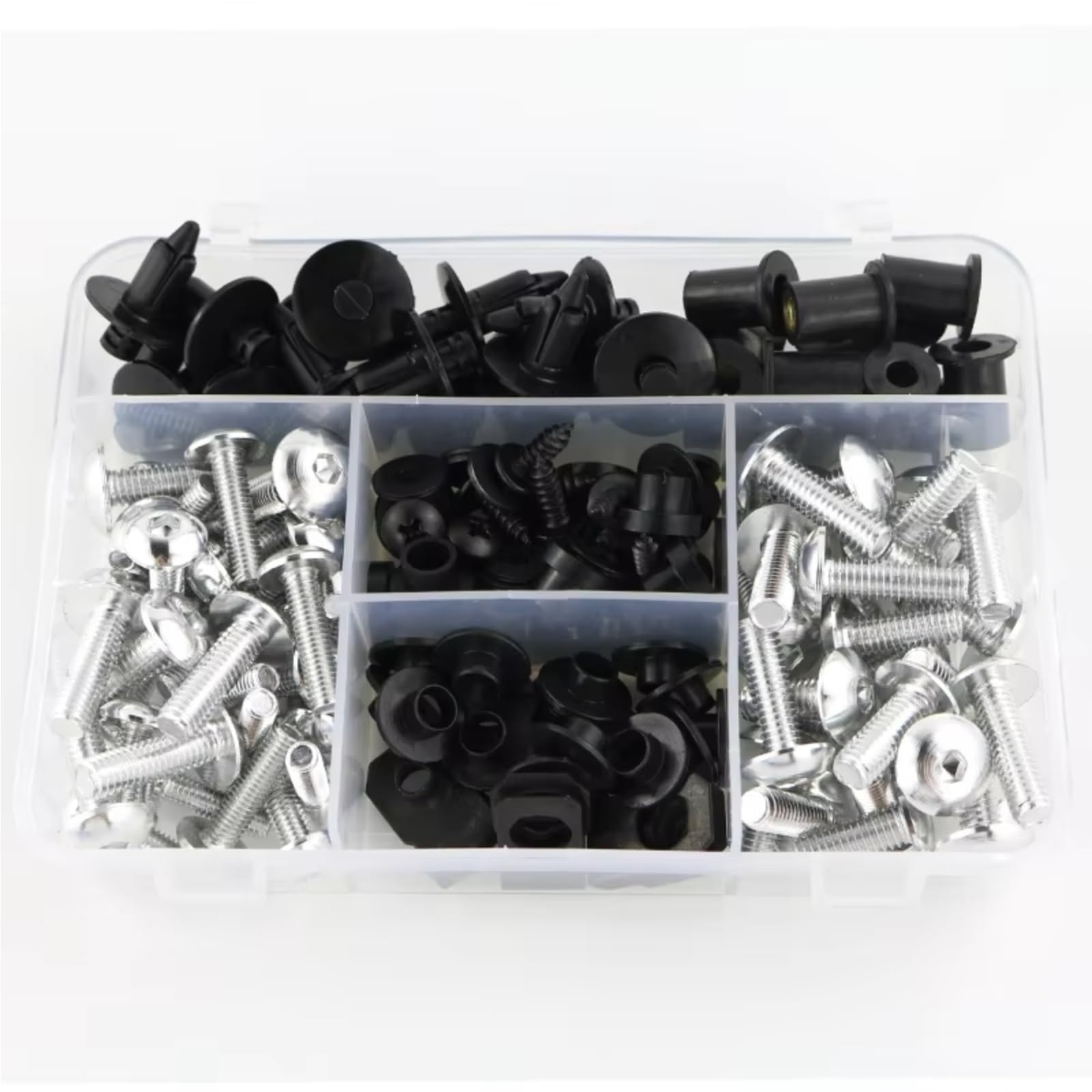 Kompatibel Mit CBR 1000 RR 2004–2019 Für VTR 1000 RC51 2000–2006 Für VTR 1000F 1997–2005 Motorrad-Verkleidungsschrauben-Set Verkleidungsclips Karosserieschrauben Muttern Motorrad Schraubenset(Silver) Kompatibel Mit CBR 1000 RR 2004–2019 Für VTR 1000 RC51 2000–2006 Für VTR 1000F 1997–2005 Motorrad-Verkleidungsschrauben-Set Verkleidungsclips Karosserieschrauben Muttern Motorrad Schraubenset(Silver) von KANGBOZ