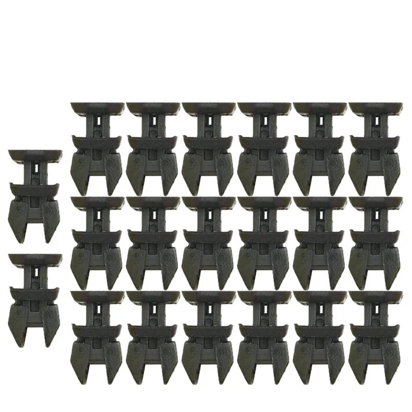 KANGKKAI [Replacement] Autotür-Kunststoff-Panel-Clip Push Retainer Karosserieteil Nieten Autobefestigungen 1249900792 for Mercedes-Benz for SLK-Klasse R170 R171 (20X) von KANGKKAI