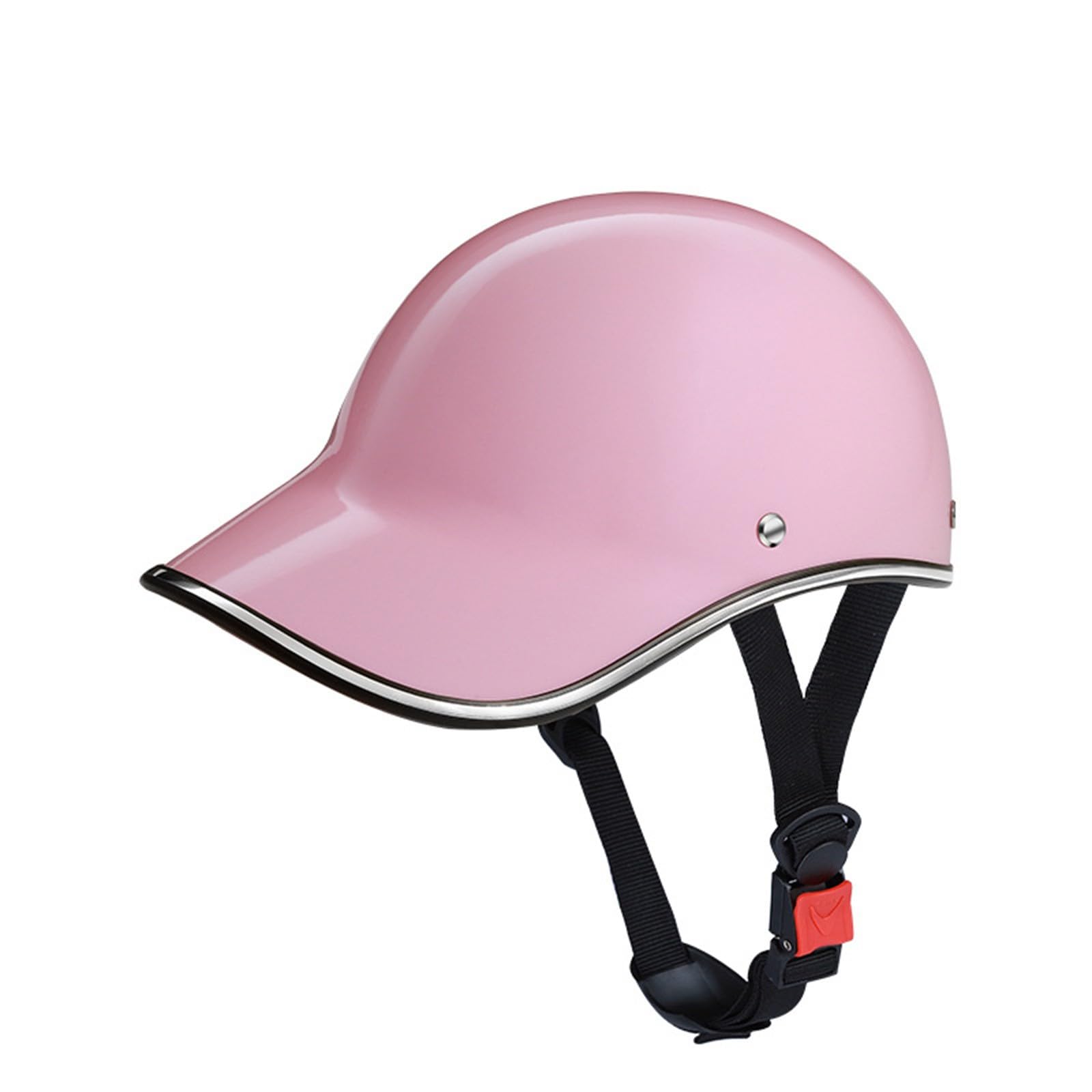 Halbschalenhelm, Baseballkappenhelm Mit ECE Zulassungiber, Brain-Cap Halbschale Helm, Jet-Helm Scooter-Helm Retro Motorradhelm Für Herren Damen Cruiser Chopper Biker Moped E Halbschalenhelm, Baseballkappenhelm Mit ECE Zulassungiber, Brain-Cap Halbschale Helm, Jet-Helm Scooter-Helm Retro Motorradhelm Für Herren Damen Cruiser Chopper Biker Moped E von KANMUASD