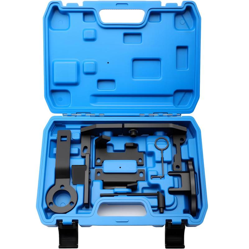 KAOLALI Motor Nockenwelle Ausrichtung Verriegelung Timing Tool, Benzinmotor Motor Zahnriemen Werkzeug Kompatibel mit Citroen Peugeot PSA Opel Toyota 1.0 1.2, OEM 0109-2A 0109-2B 0109-2C 0109-2D von KAOLALI