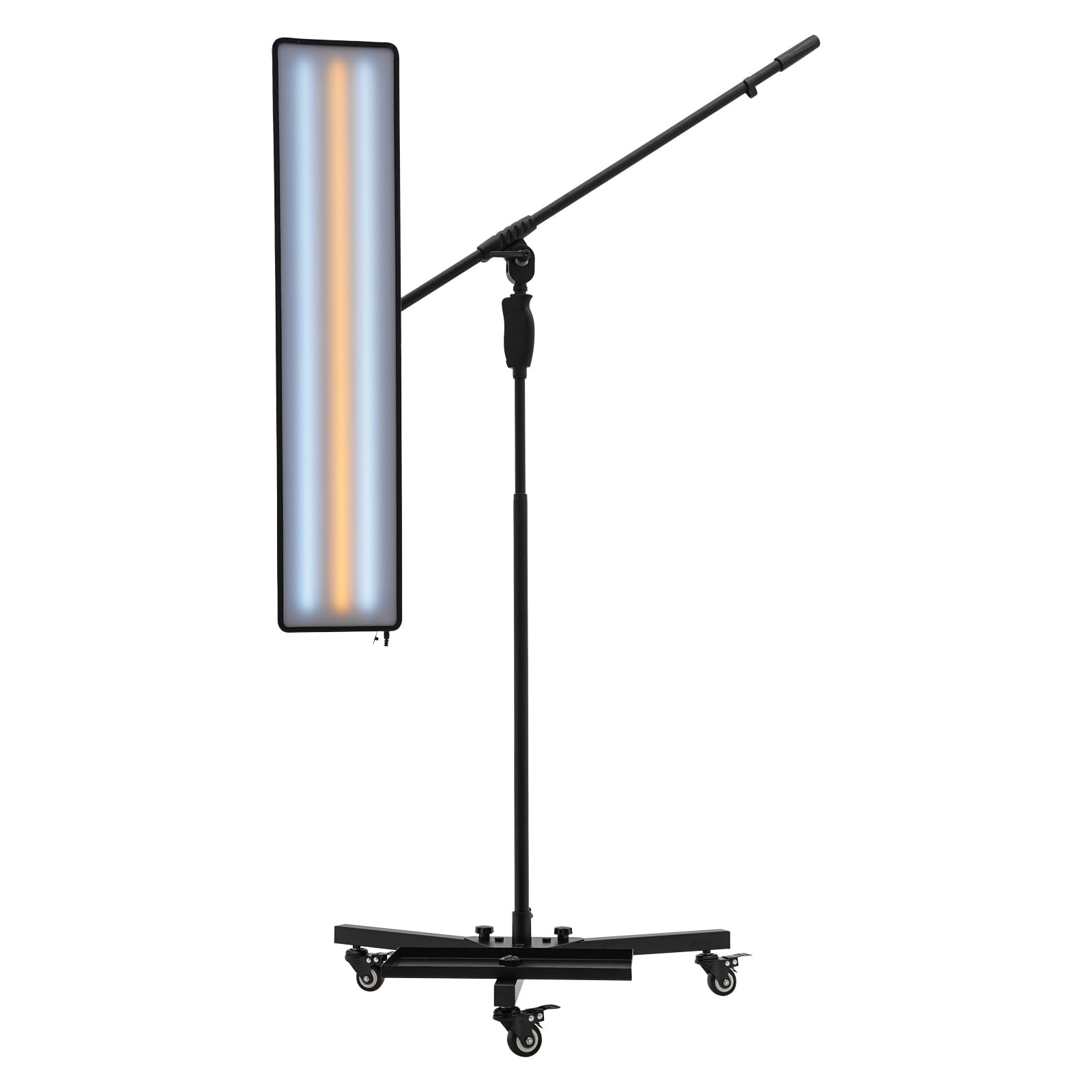 KAPIPALA Auto Dellen Reparatur Kontrollleuchte Dellenprüfung Reparaturlampe mit Verstellbarem Ständer und Bremsen Unterseite LED-Linientafel 6 Farben 3-Positionen-Schalter 92x19.5cm KAPIPALA Auto Dellen Reparatur Kontrollleuchte Dellenprüfung Reparaturlampe mit Verstellbarem Ständer und Bremsen Unterseite LED-Linientafel 6 Farben 3-Positionen-Schalter 92x19.5cm von KAPIPALA