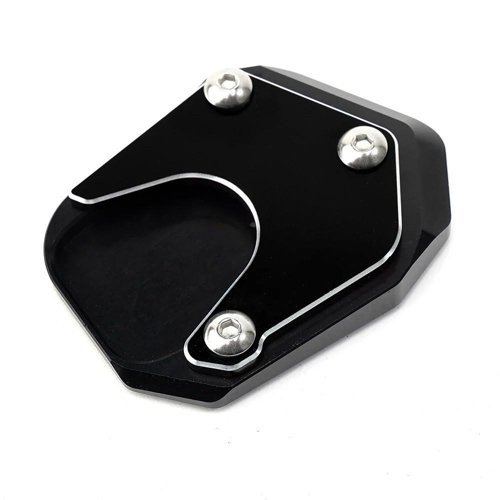 KARDAS Für CBR 1000RR CBR1000RR CBR 1000 RR 2004-2006 2007 Motorradzubehör Ständer Fuß Seitenständer Pad Reifen Ventilkappen(Black-) von KARDAS
