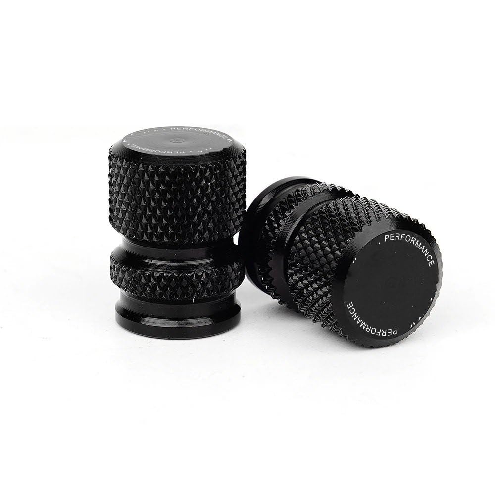 KARDAS Für CBR 1000RR CBR1000RR CBR 1000 RR 2004-2006 2007 Motorradzubehör Ständer Fuß Seitenständer Pad Reifen Ventilkappen(Black-Valve Caps) von KARDAS