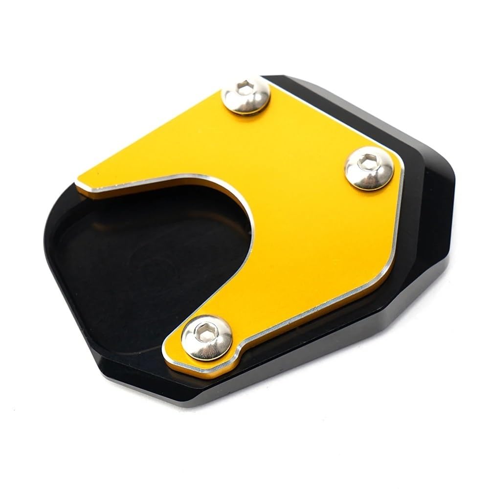 KARDAS Für CBR 1000RR CBR1000RR CBR 1000 RR 2004-2006 2007 Motorradzubehör Ständer Fuß Seitenständer Pad Reifen Ventilkappen(Gold-) von KARDAS