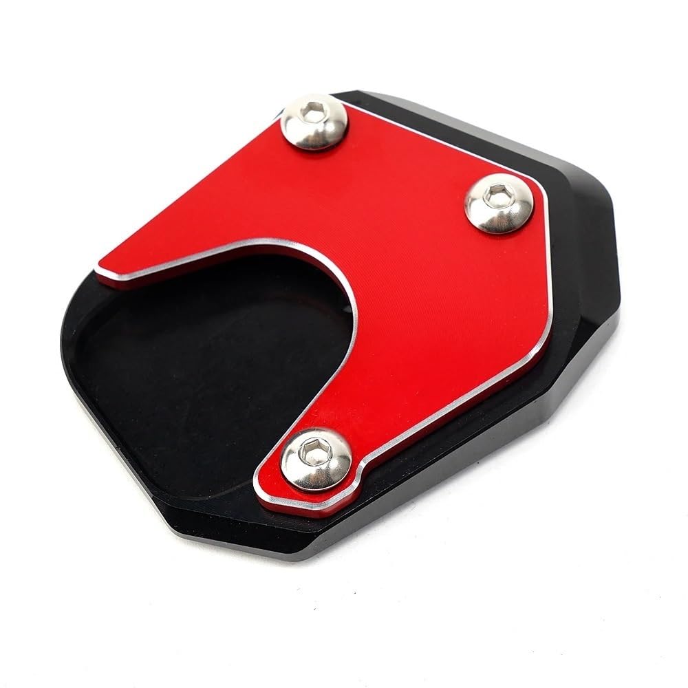 KARDAS Für CBR 1000RR CBR1000RR CBR 1000 RR 2004-2006 2007 Motorradzubehör Ständer Fuß Seitenständer Pad Reifen Ventilkappen(Red-) von KARDAS