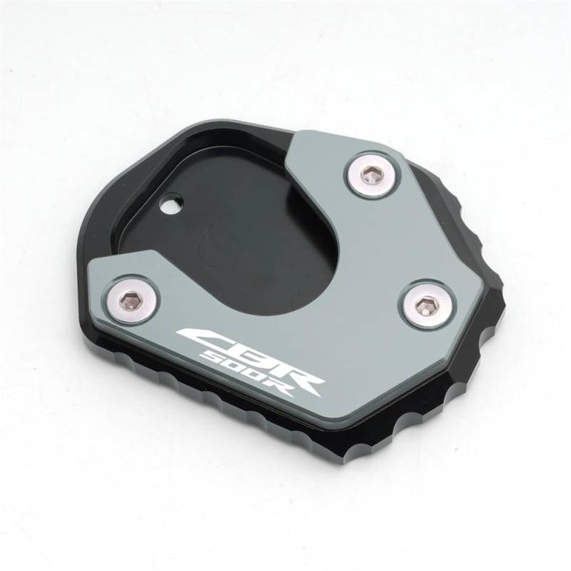 KARDAS Für CBR 500 R 500R CBR500R 2013-2022 2023 Motorrad CNC Aluminium Ständer Verlängerung Fuß Seite Stehen Pad Platte Vergrößerer(B Titanium) von KARDAS