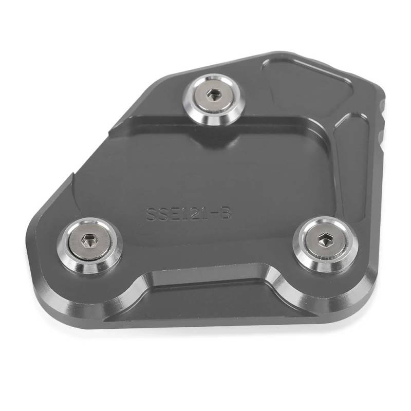 KARDAS Für F750GS F750 GS F 750 GS F850GS F850 GS F 850 ​​GS ADV Abenteuer 2018-2022 2023 Motorrad Seitenständer Vergrößern Platte Pad(Gray) von KARDAS