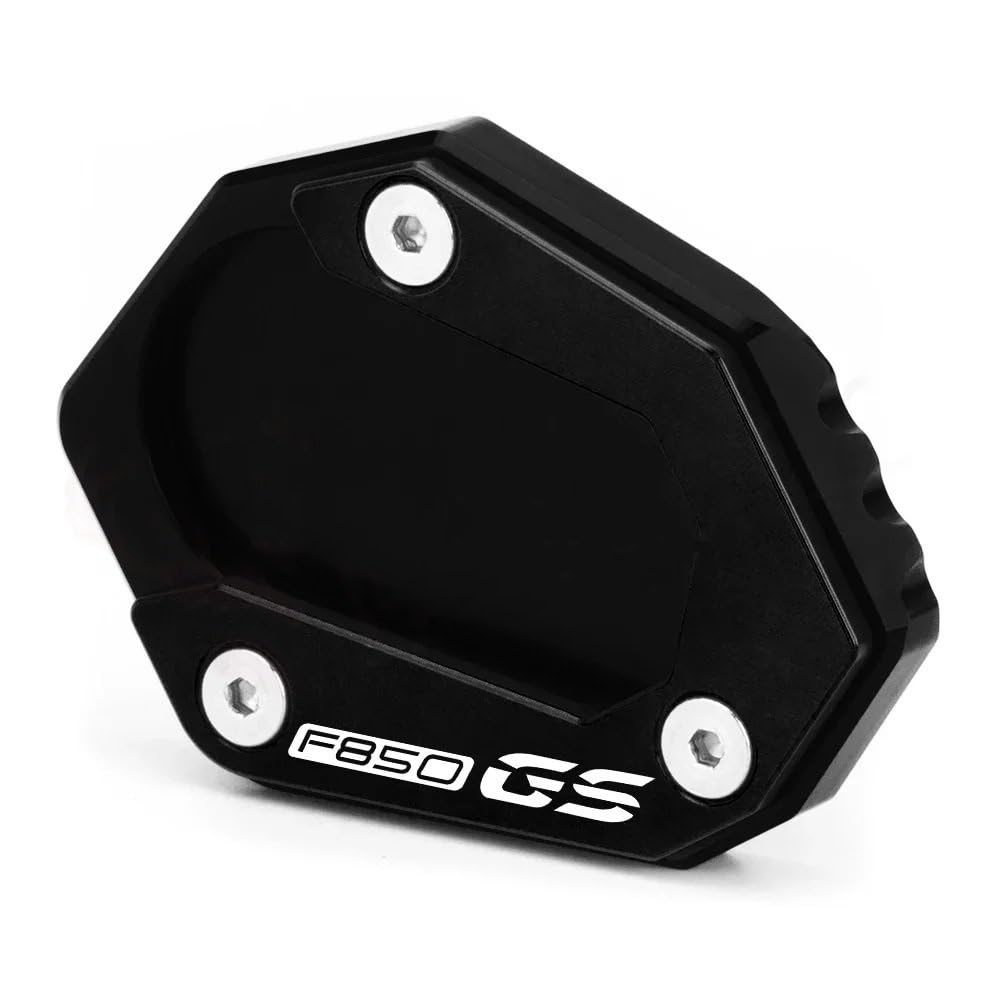 KARDAS Für F850GS F 850 ​​GS F750GS F850 GS F 750 GS 2018-2022 Motorradzubehör Ständer Seitenständer Verlängerung Fußpolsterunterstützung(F850GS Black) von KARDAS