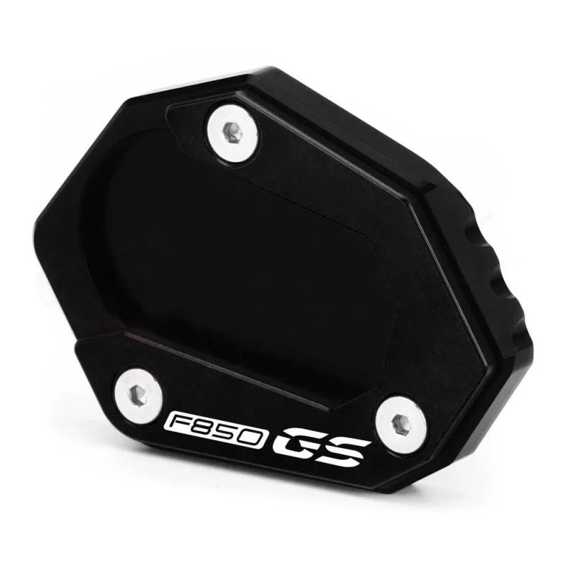KARDAS Für F850GS F 850 ​​GS F750GS F850 GS F 750 GS 2018-2022 Motorradzubehör Ständer Seitenständer Verlängerung Fußpolsterunterstützung(F850GS Black) von KARDAS