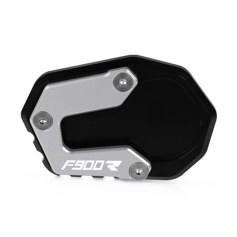 KARDAS Für F900R F900XR F 900R 900XR 2020-2023 Motorradzubehör Ständerstützplatte Fußseitenständer Vergrößern Verlängerungspolster(F900R Silver) von KARDAS