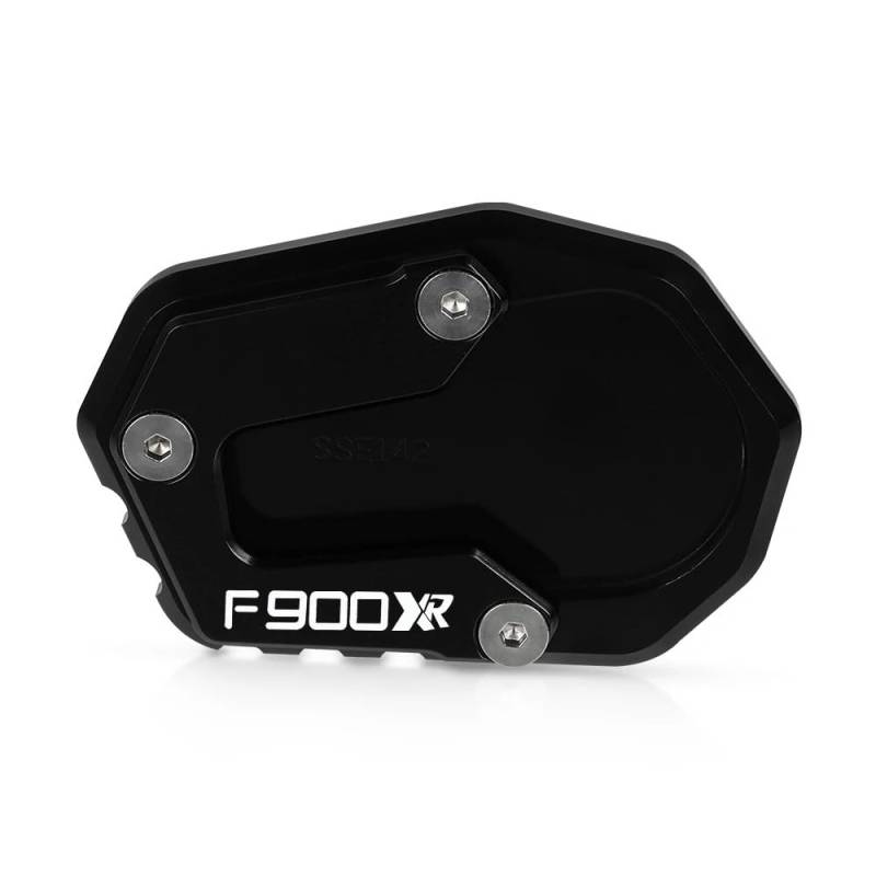 KARDAS Für F900R F900XR F 900R 900XR 2020-2023 Motorradzubehör Ständerstützplatte Fußseitenständer Vergrößern Verlängerungspolster(F900XR Black) von KARDAS