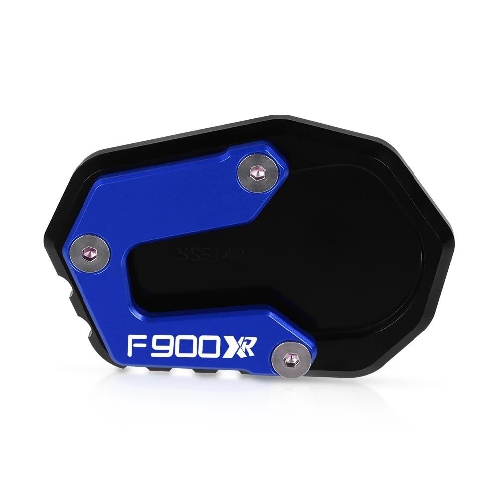 KARDAS Für F900R F900XR F 900R 900XR 2020-2023 Motorradzubehör Ständerstützplatte Fußseitenständer Vergrößern Verlängerungspolster(F900XR Blue) von KARDAS