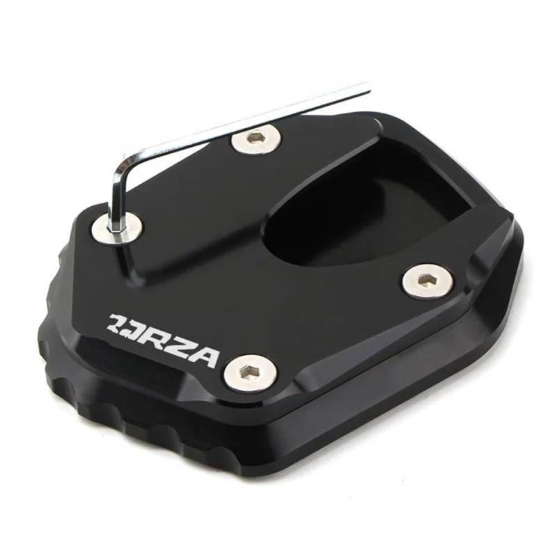 KARDAS Für Forza 750 2020 2021 2022 Motorrad Zubehör Ständer Seite Stehen Verlängerung Pad Fuß Unterstützung Platte FORZA750(Black) von KARDAS