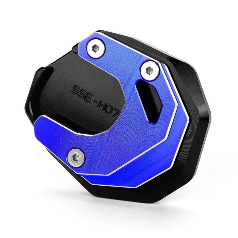 KARDAS Für NC750X XADV 750 NC 750X XADV750 NC750 X 2014-2024 Motorrad CNC Seite Stehen Pad Ständer Enlarger Unterstützung Verlängerung(2021-2024 Blue) von KARDAS