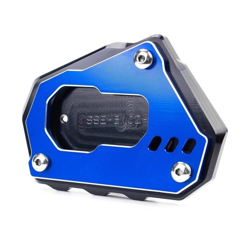KARDAS Für R 1200 1250 GS LC R1200GS R 1200GS ADV R1250GS Abenteuer HP Motorrad Ständer Seitenständer Verlängerung Pedalabdeckung(Blue) von KARDAS