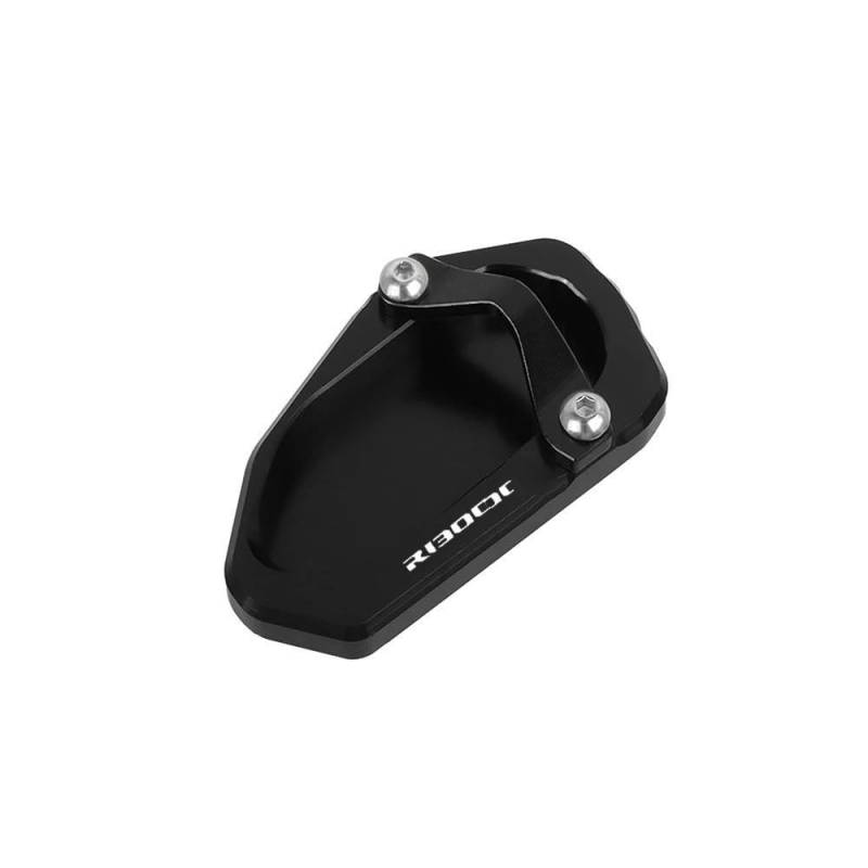 KARDAS Für R1300GS R1300 GS R 1300 GS 2023 2024 Motorrad CNC Kickstand Verlängerung Platte Fuß Seite Stehen Enlarger Pad Unterstützung Platte(Black) von KARDAS