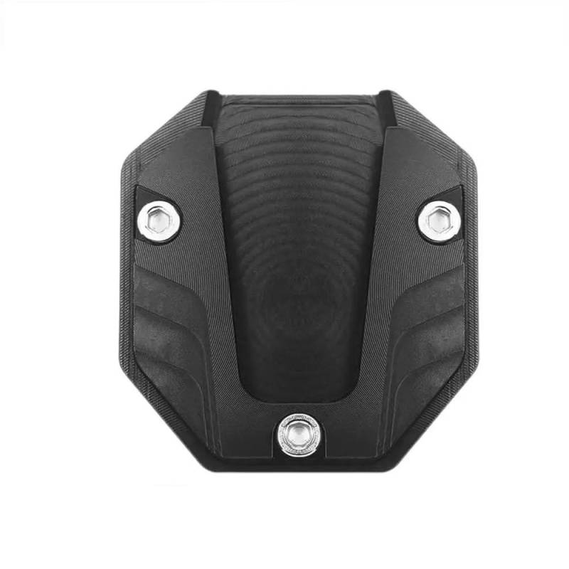 KARDAS Universal Roller Motorrad Fahrrad Ständer Extender Fuß Seite Stehen Verlängerung Pad Unterstützung Platte Anti-Skid Vergrößerte Basis(Black) von KARDAS