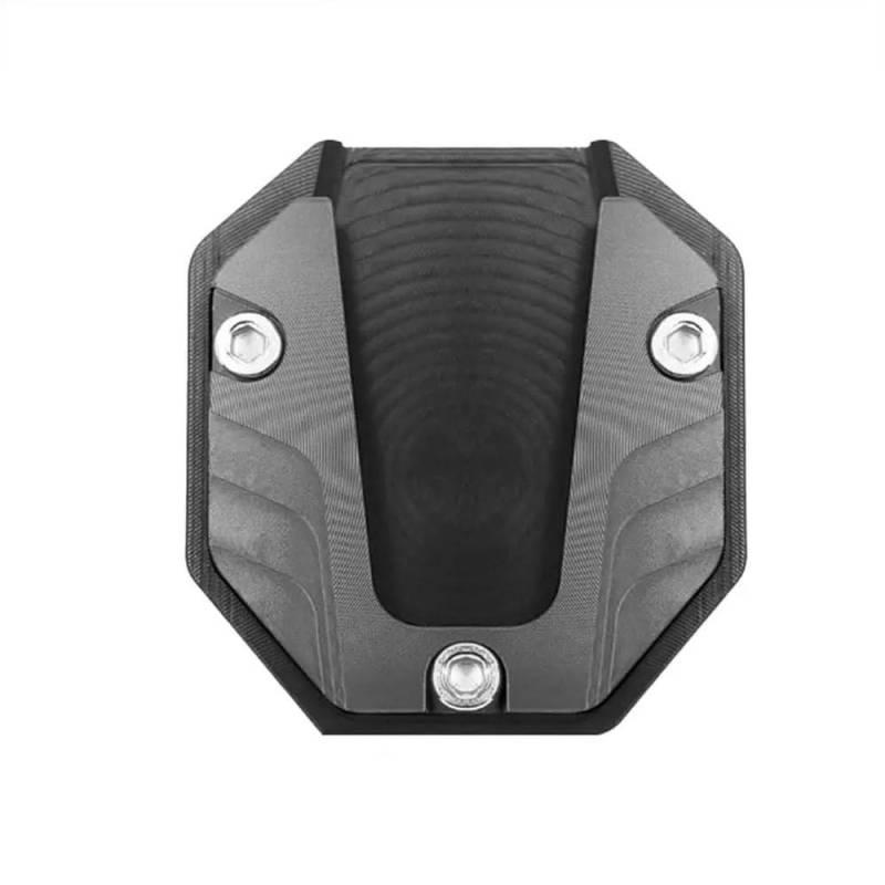 KARDAS Universal Roller Motorrad Fahrrad Ständer Extender Fuß Seite Stehen Verlängerung Pad Unterstützung Platte Anti-Skid Vergrößerte Basis(Gray) von KARDAS