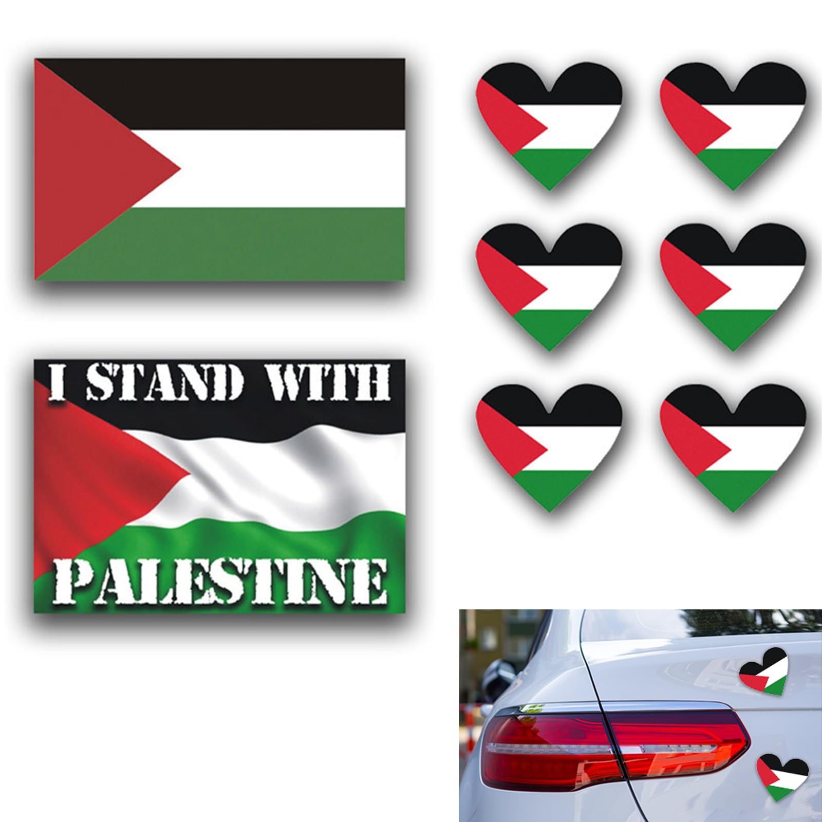 Aufkleber Palästina,Aufkleber Palästina Herz,Aufkleber Palästina Flagge,Palästina Aufklebe,Palästina Flagge,Aufkleber mit Palästina-Flagge,Palästina Auto Aufkleber,Mini Palästina Flaggen Aufkleber von KARELLS