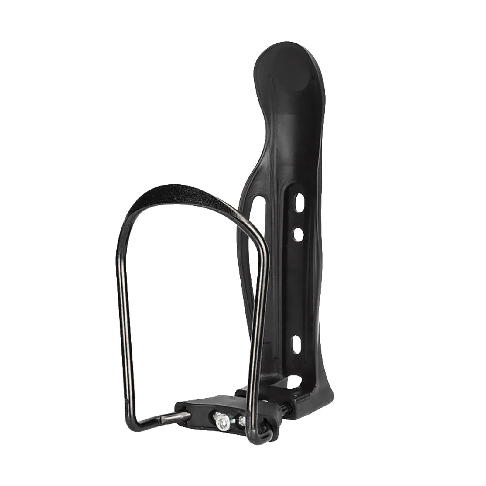 KAREN66 Flaschenhalter für Fahrräder - Aluminium & leichtem Kunststoff Getränkehalter Universal Fahrrad Wasserflasche Käfig Halterungen Trinkflaschenhalter Trinkflaschenhalterung (Schwarz) von KAREN66