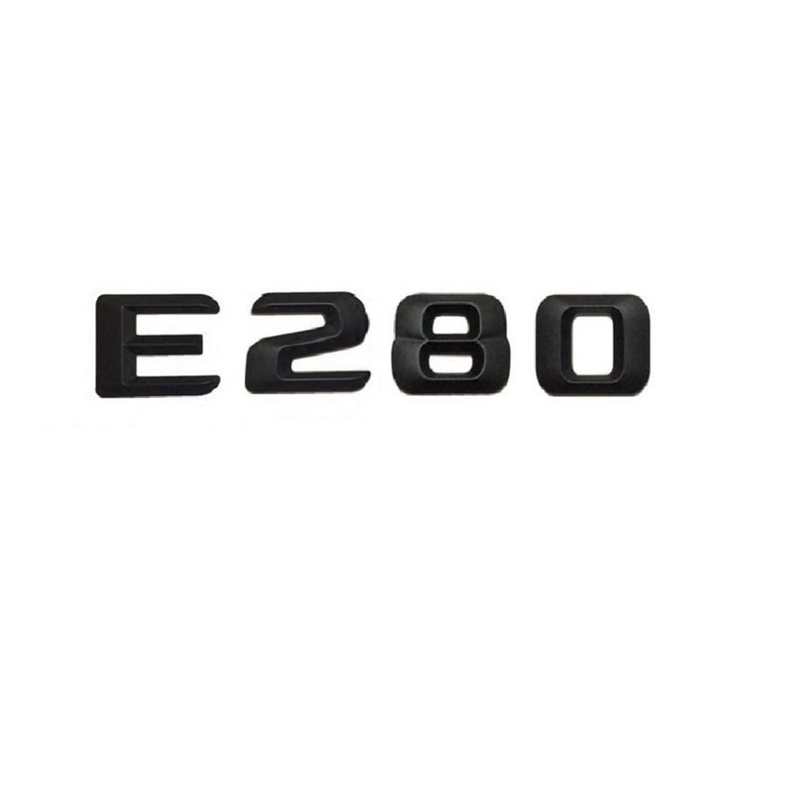 Mattschwarz E 280" Kofferraum hinten Buchstaben Wörter Nummer Abzeichen Emblem Aufkleber Aufkleber passend for Mercedes Benz E-Klasse E280 Mattschwarz E 280" Kofferraum hinten Buchstaben Wörter Nummer Abzeichen Emblem Aufkleber Aufkleber passend for Mercedes Benz E-Klasse E280 von KARFRI