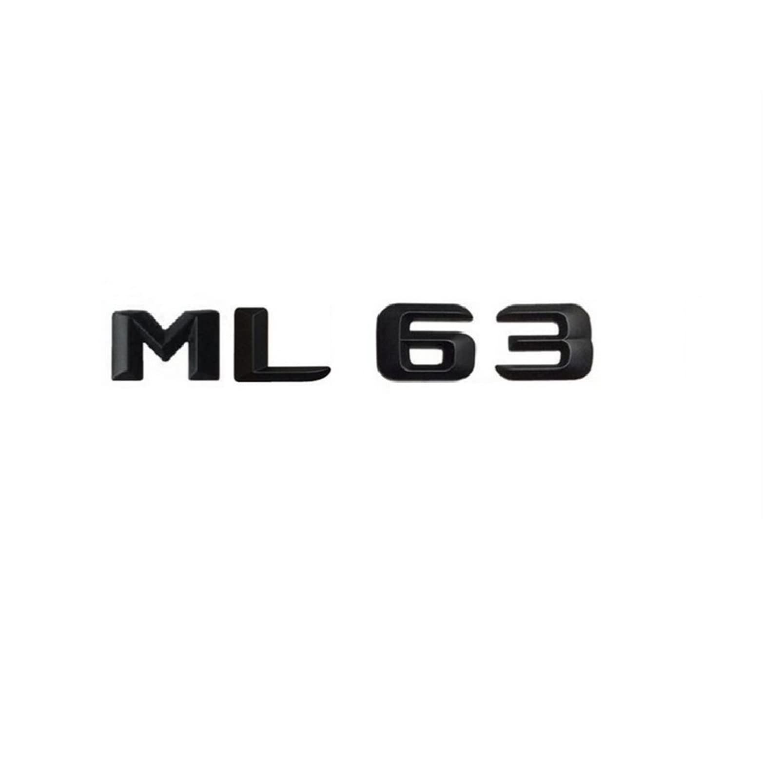 Mattschwarz ML 63 "Auto Kofferraum hinten Buchstaben Worte Abzeichen Emblem Brief Aufkleber Aufkleber passend for Mercedes Benz ML Klasse ML63 AMG Mattschwarz ML 63 "Auto Kofferraum hinten Buchstaben Worte Abzeichen Emblem Brief Aufkleber Aufkleber passend for Mercedes Benz ML Klasse ML63 AMG von KARFRI