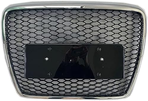 Auto Front Kühlergrille für Audi A6 RS6 C6 2005-2011, Kühler Grill Kühlergrill Sport Stil Autoersatzteile Dauerhaft von KAROB