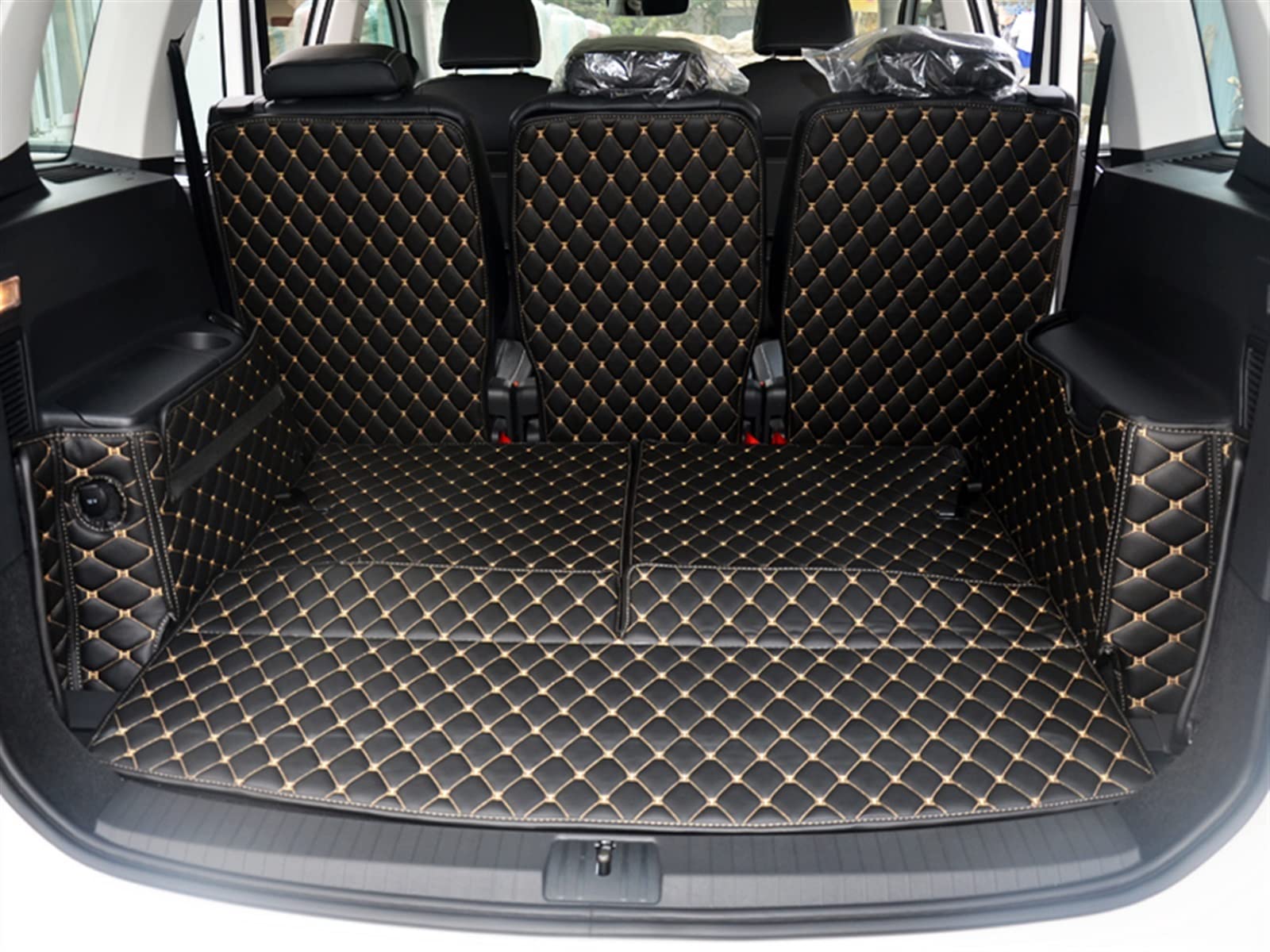 KARTEM Kofferraumwanne Matte Spezielle Kofferraummatten Für VW Für Touran 7 Sitze 2016-2022 Kofferraumteppiche Cargo Liner Styling Gepäckabdeckungen Kofferraum Schutzmatte KARTEM Kofferraumwanne Matte Spezielle Kofferraummatten Für VW Für Touran 7 Sitze 2016-2022 Kofferraumteppiche Cargo Liner Styling Gepäckabdeckungen Kofferraum Schutzmatte von KARTEM