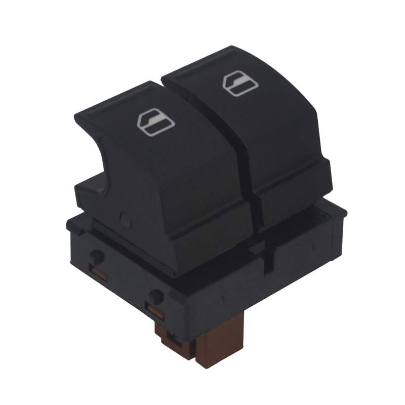 Elektrischer Fensterheberschalter für Skoda Octavia, KASturbo Auto Fensterheber Schalter für Fabia 2 Roomster 1Z0959858 von KASturbo