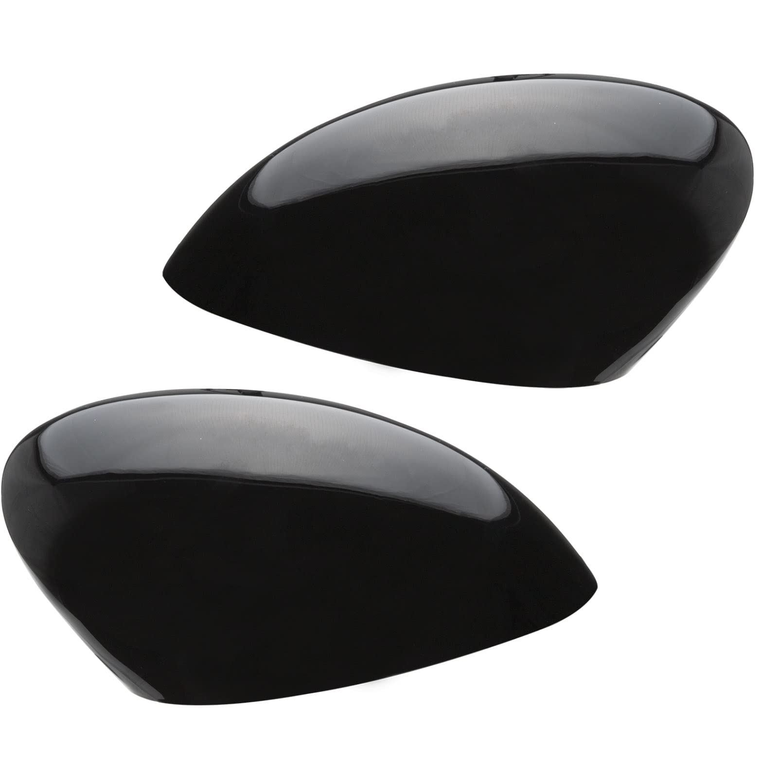 KASturbo Rückspiegelabdeckung Kappe Deckel für Fiesta MK7 2008-2017 schwarz glänzend KASturbo Rückspiegelabdeckung Kappe Deckel für Fiesta MK7 2008-2017 schwarz glänzend von KASturrboo