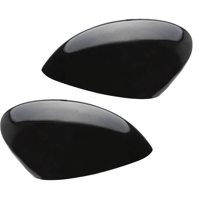 KASturbo Rückspiegelabdeckung Kappe Deckel für Fiesta MK7 2008-2017 schwarz glänzend von KASturrboo