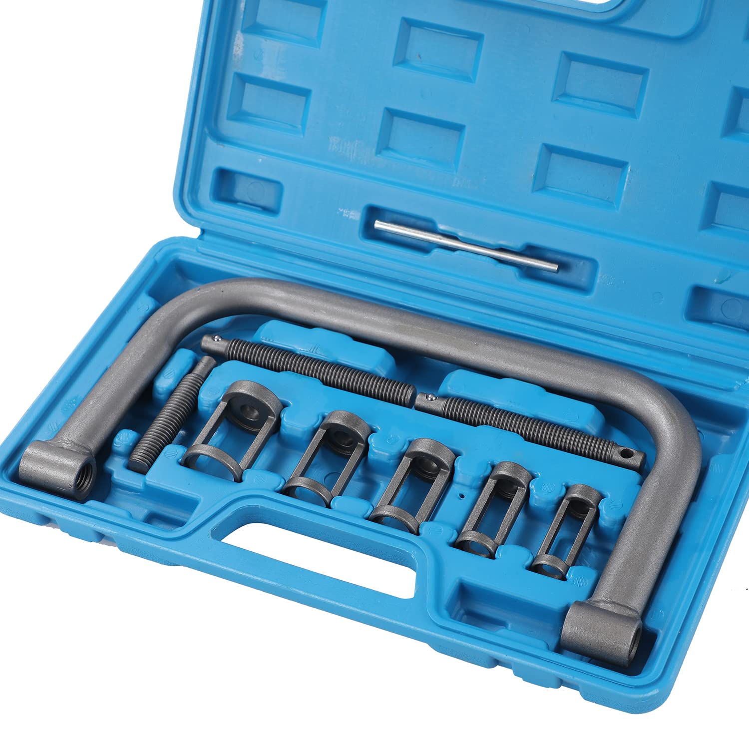 Ventilfederspanner 10-teiliges Kit 5 in 1 tragbar für Autos Vans Fahrzeuge Motorräder Benzin- und Dieselmotoren Werkstatt-Reparatur-Werkzeug-Set KATSU 450340 Ventilfederspanner 10-teiliges Kit 5 in 1 tragbar für Autos Vans Fahrzeuge Motorräder Benzin- und Dieselmotoren Werkstatt-Reparatur-Werkzeug-Set KATSU 450340 von KATSU Tools