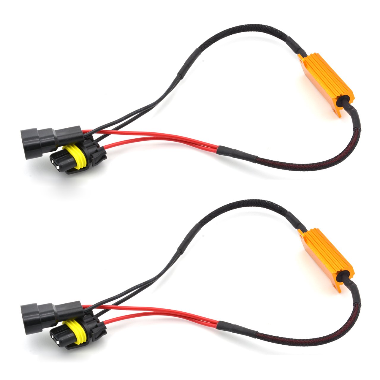 KATUR 2 Stück 50W 8Ohm 9006 HB4 9005 HB3 Lastwiderstand Anschluss Auto LED Blinker Nebelscheinwerfer Tagfahrlicht fehlerfrei Cancellor Kondensator Decoder Draht KATUR 2 Stück 50W 8Ohm 9006 HB4 9005 HB3 Lastwiderstand Anschluss Auto LED Blinker Nebelscheinwerfer Tagfahrlicht fehlerfrei Cancellor Kondensator Decoder Draht von KATUR