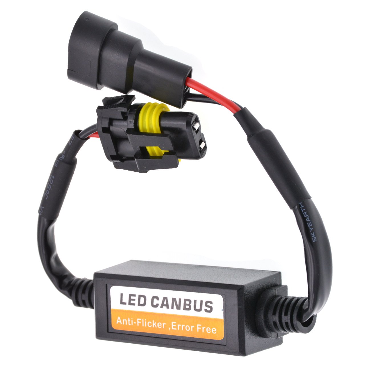 KATUR Auto-LED-Scheinwerfer Canbus Fehlerfreier LED-Decoder 9005(HB3)/9006(HB4) Plug & Play Computer Warnunterdrücker & Anti-Flimmern (2 Stück) von KATUR