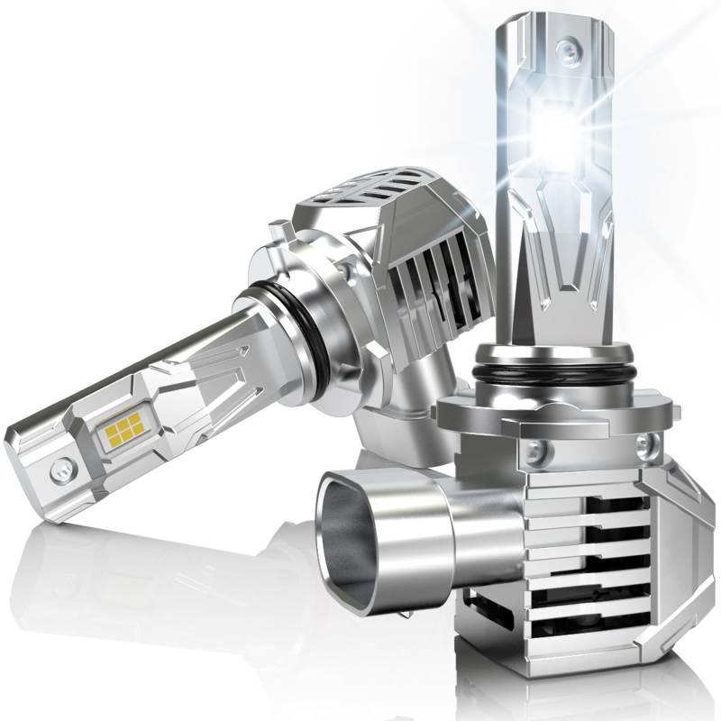 KATUR HB4 Halogen Lampen 600% Helligkeit 12V 24000LM Xenon Weiß HB4 Abblendlicht Halogen-Scheinwerferlampe 9006 Glühbirne HB4 Scheinwerferlampe (2 Stücke) von KATUR