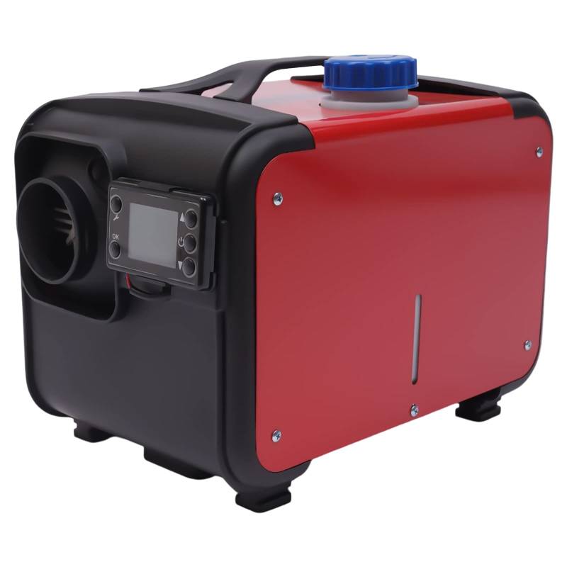 KAUITOPU Diesel Luftheizung 5KW mit Fernbedienung & LED-Display – Energieeffizient & Leise – Tragbare Dieselheizung für Auto, Werkstatt & Wohnmobil von KAUITOPU